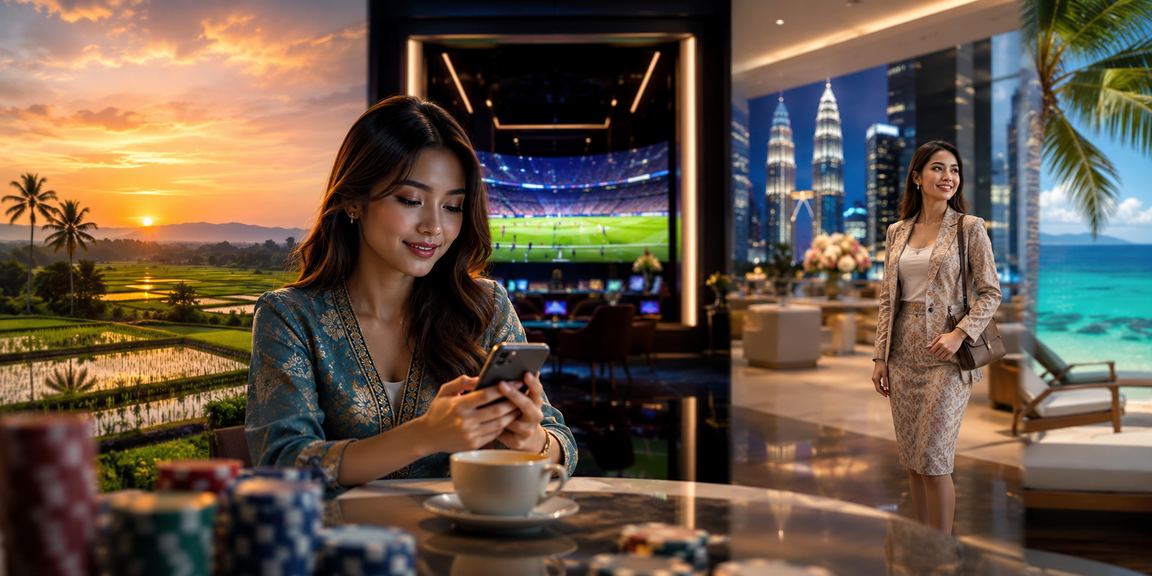 Suasana pertaruhan bola sepak gaya Malaysia di Kedah dengan sokongan peminat tempatan