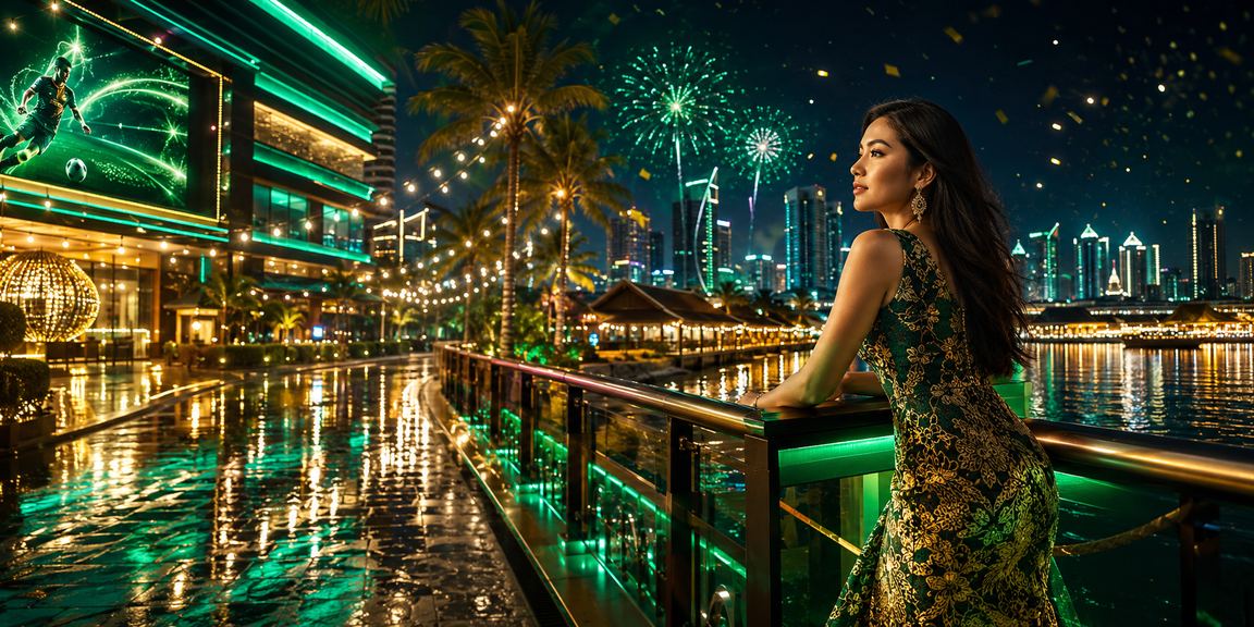 Pemain dari Langkawi menikmati kasino dalam talian sambil bersantai memakai batik
